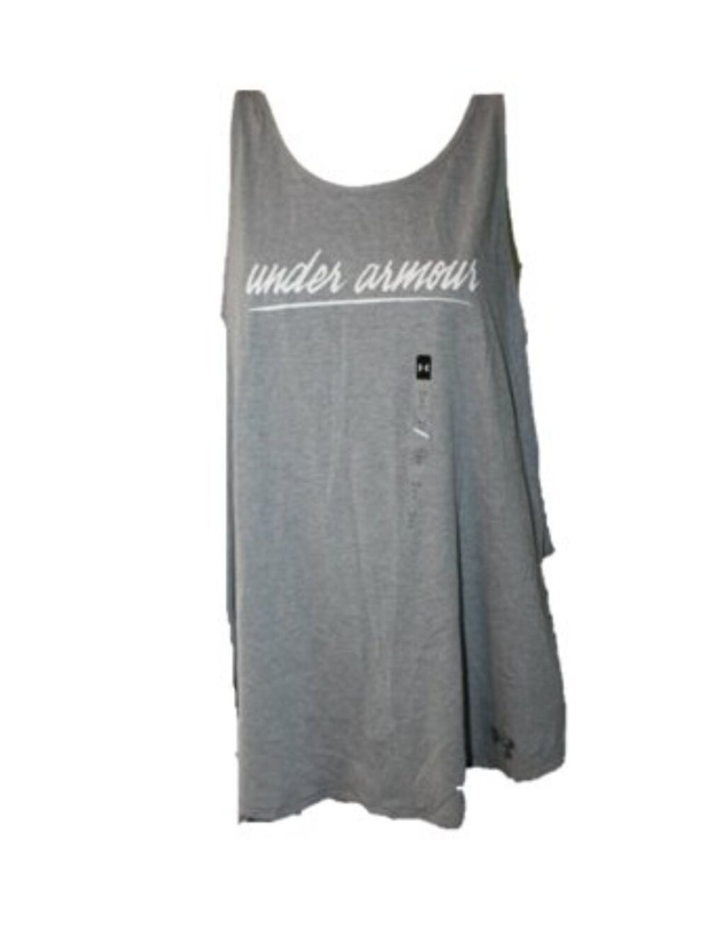 Under Armour Womens Script Logo Strappy Sides Tank Top